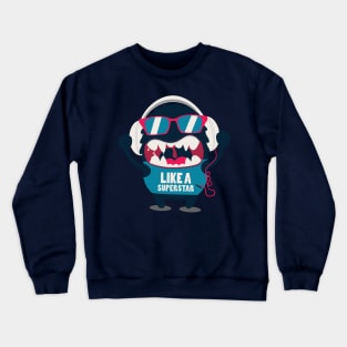 Surfer Monster Crewneck Sweatshirt